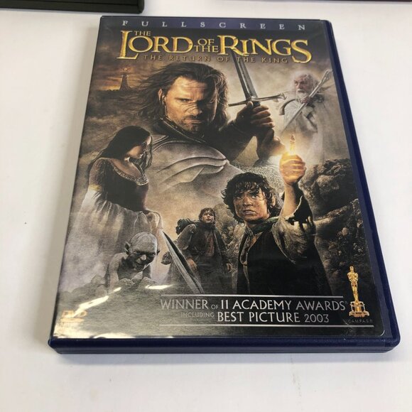 LORD OF THE RINGS Trilogy Fellowship / Two Towers / Return - DVD (Full Screen) - Picture 6 of 13